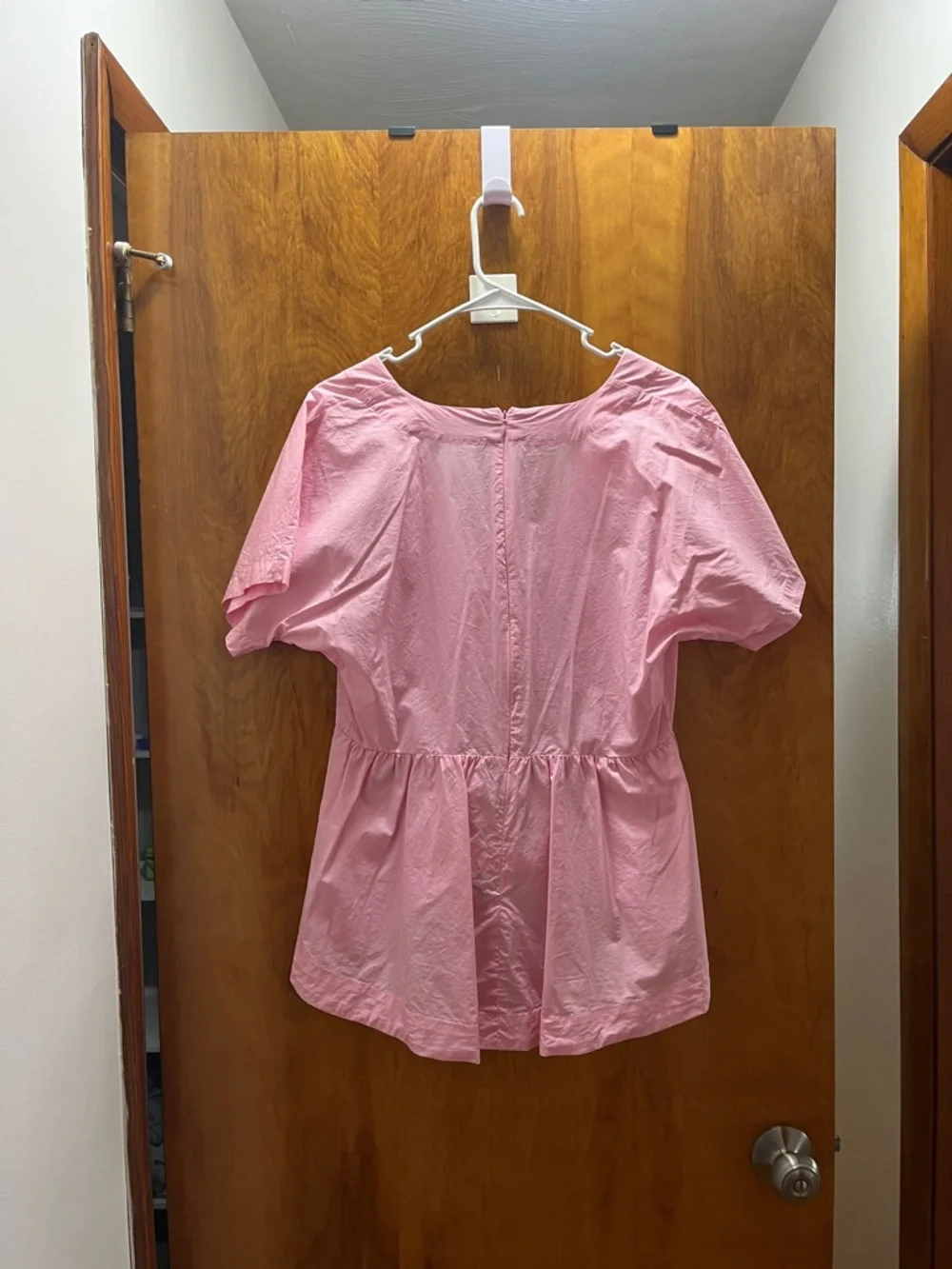 English Factory Light Pink V-Neck Sleeveless Top - Picture 3 of 4